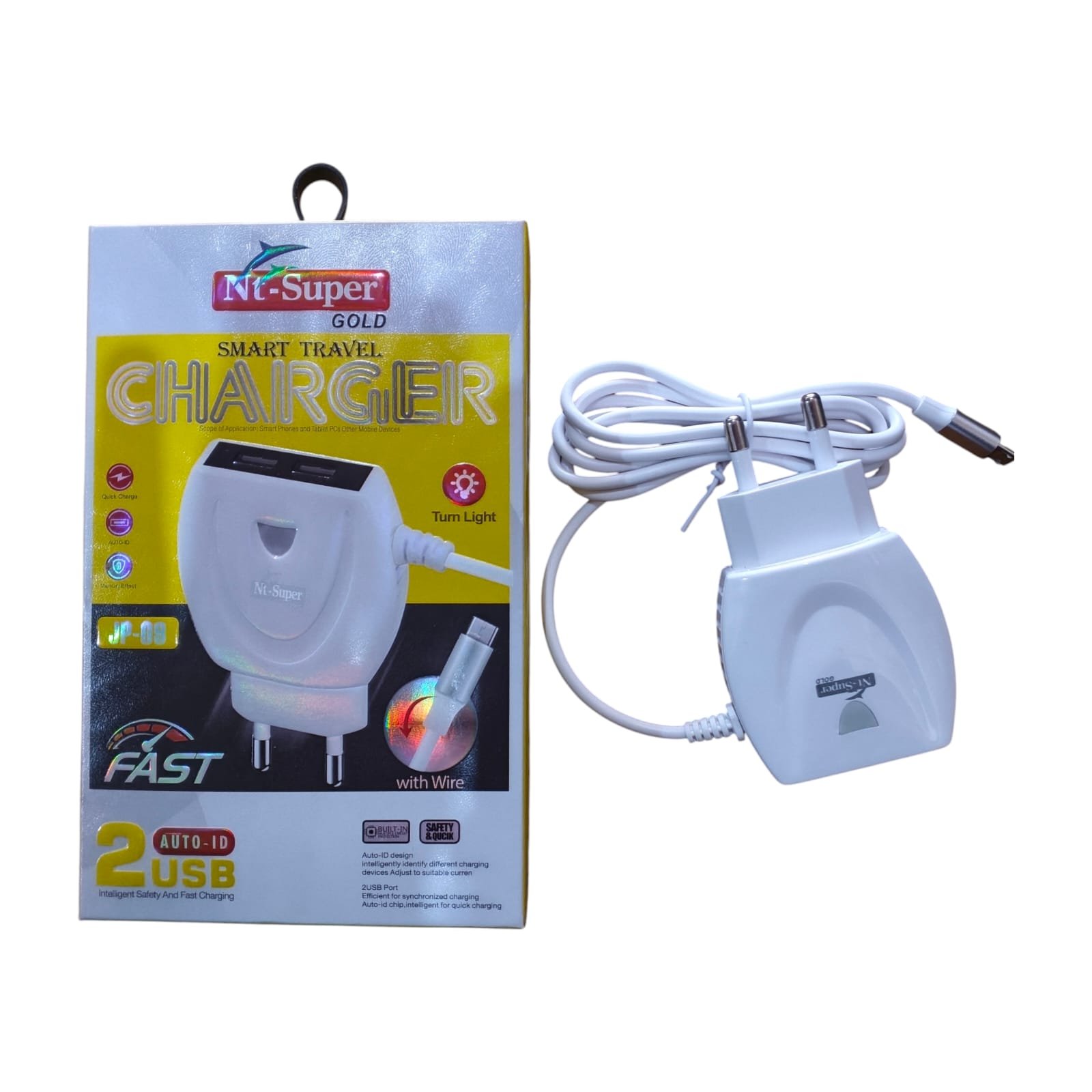 NT-Super Gold Fast Charger Dual USB